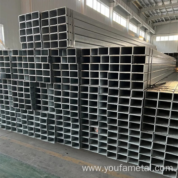 20*20/30*30/40*40/60*60 Black Carbon Steel Square Tube